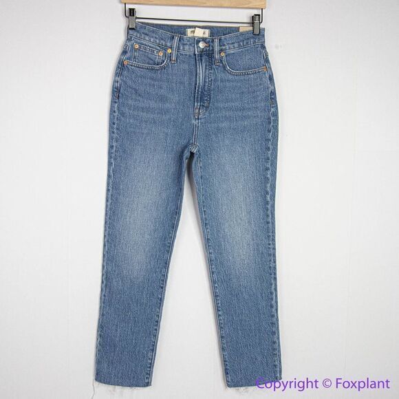 NEW Madewell The Perfect Vintage Jean in‎ Earlside Wash: Raw-Hem Edition, 25 - Picture 3 of 16